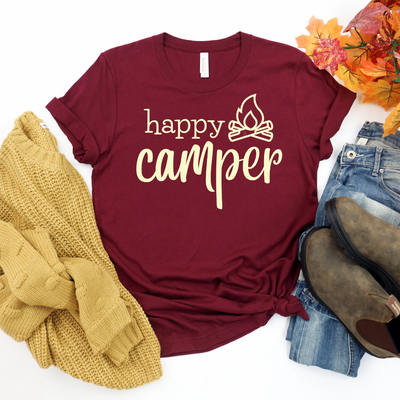 💙 Happy Camper Campfire T-Shirt