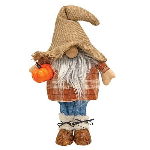 Sweater Weather Harvest 18" H Gnome Figure