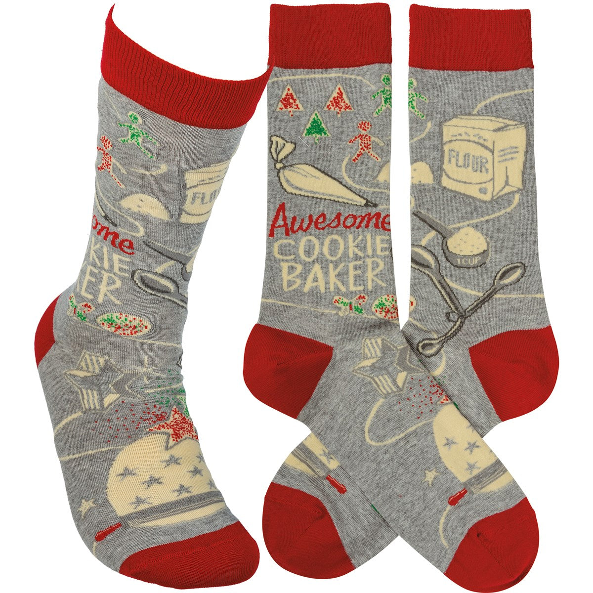 Awesome Cookie Baker Novelty Christmas Socks