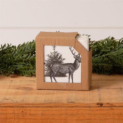 Forest Animal Resin Coaster Set