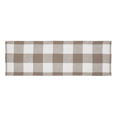 Annie Buffalo Check Portabella 36" Table Runner