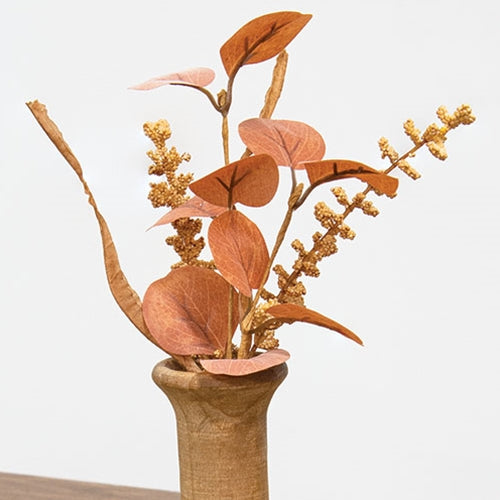 Woodbury Grass & Eucalyptus 9" Faux Floral Pick