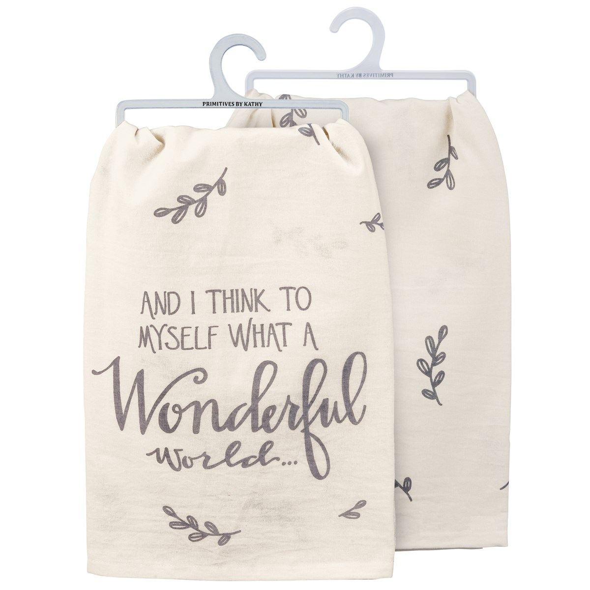 What A Wonderful World Kitchen Towel