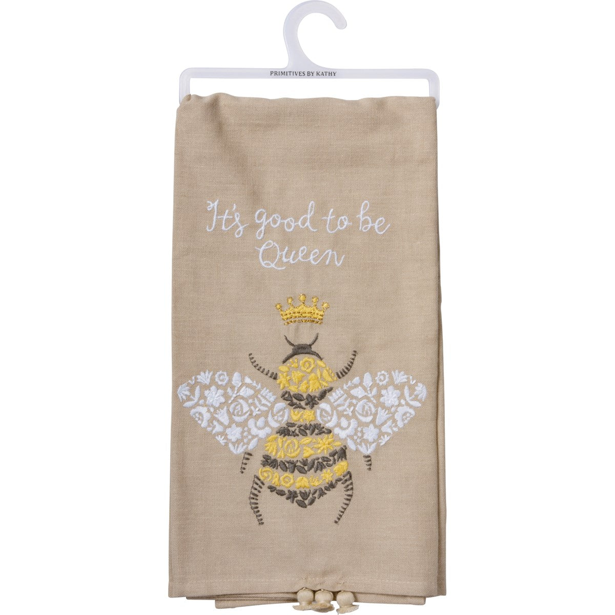 It's Good To Be Queen Bee Kitchen Towel