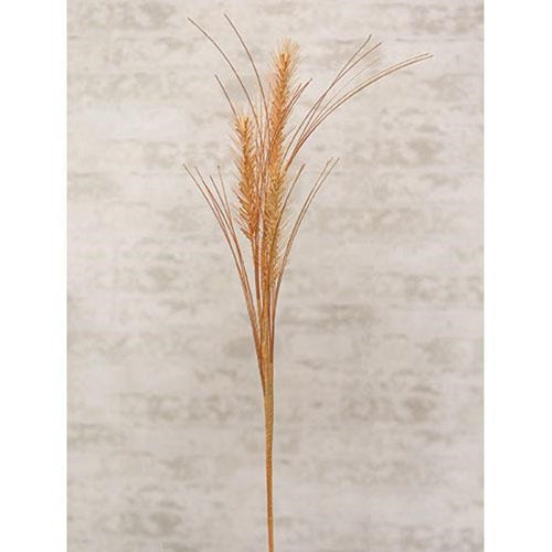 Tan Wheat 25" Faux Botanical Spray