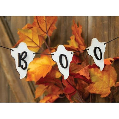 BOO Ghost Mini Decorative Garland
