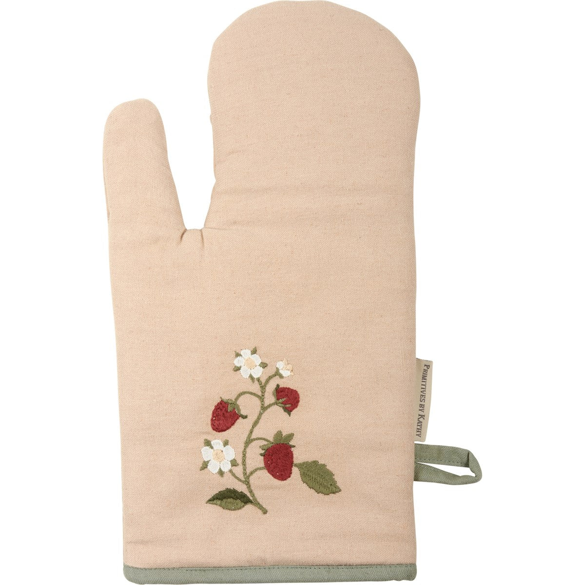 Good Things Going To Happen Strawberry Oven Mitt and Potholder