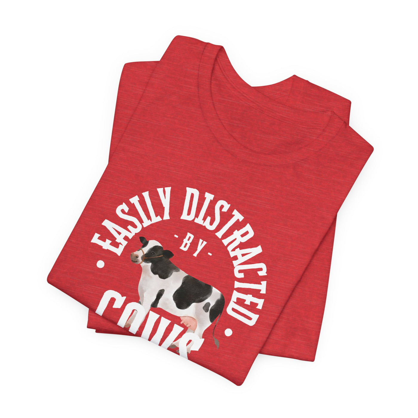 Easily Distracted by Cows Cozy T-Shirt