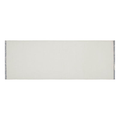 Grey Silhouette Pumpkin Indoor/Outdoor 48" Rectangle Rug