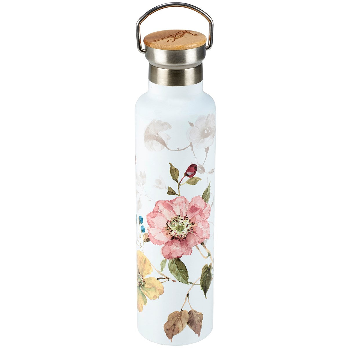 Watercolor Florals 25 oz Hot and Cold Insulated Bottle