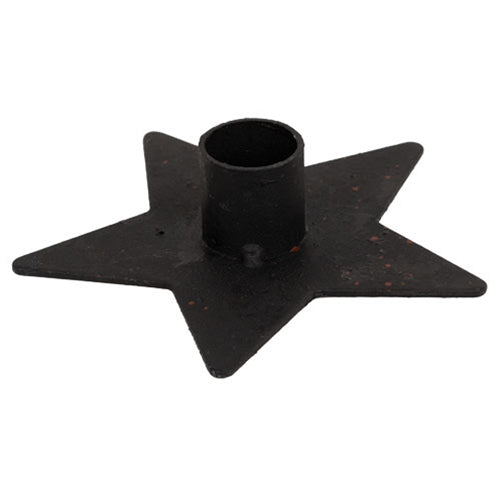 💙 Star Iron Taper Candle Holder