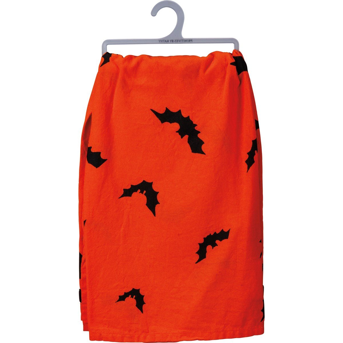 Retro Witch and Owl Halloween Kitchen Towel