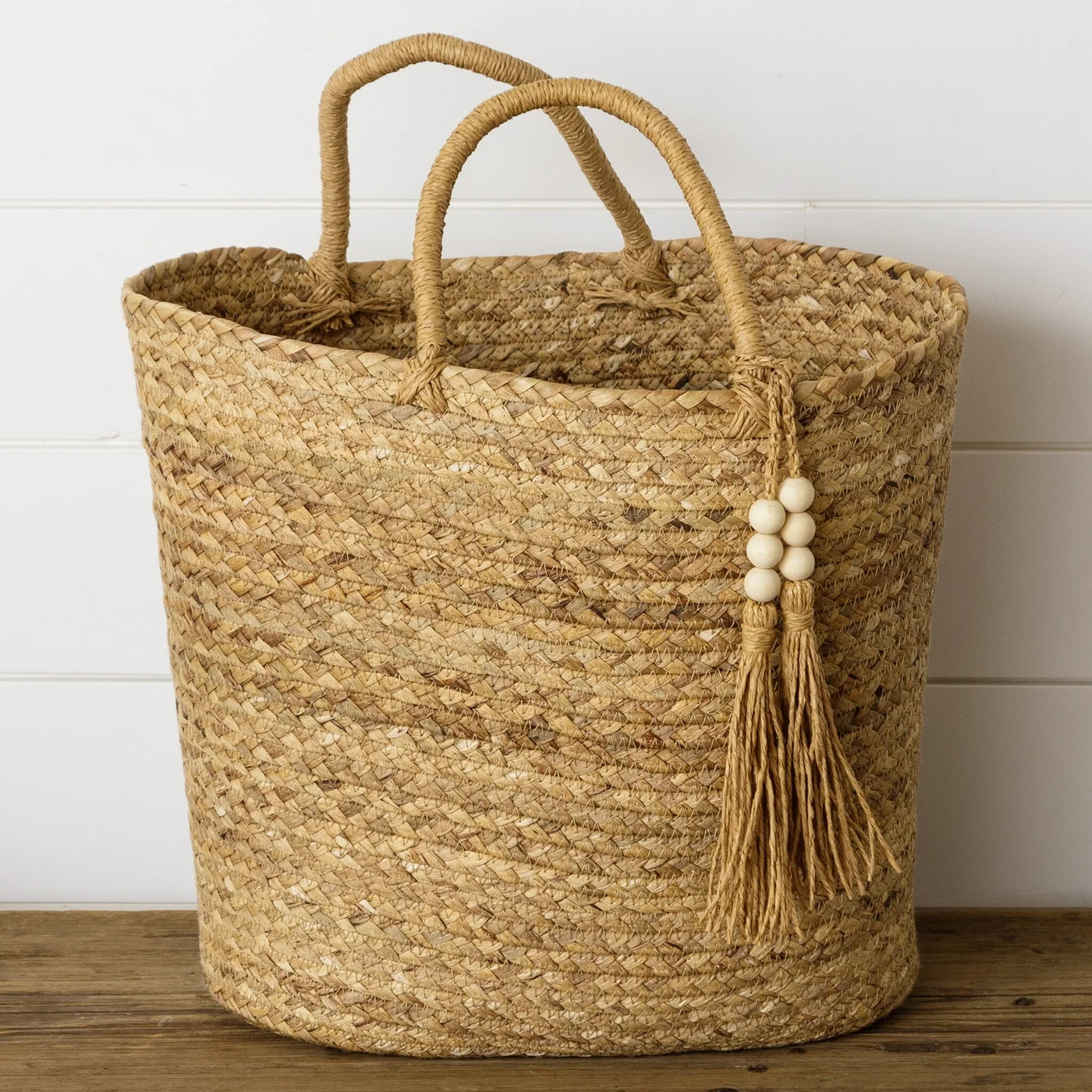 Water Hyacinth Woven Tote Bag