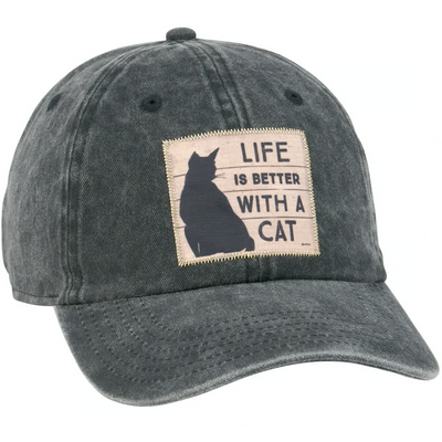 Life Is Better With A Cat Baseball Cap