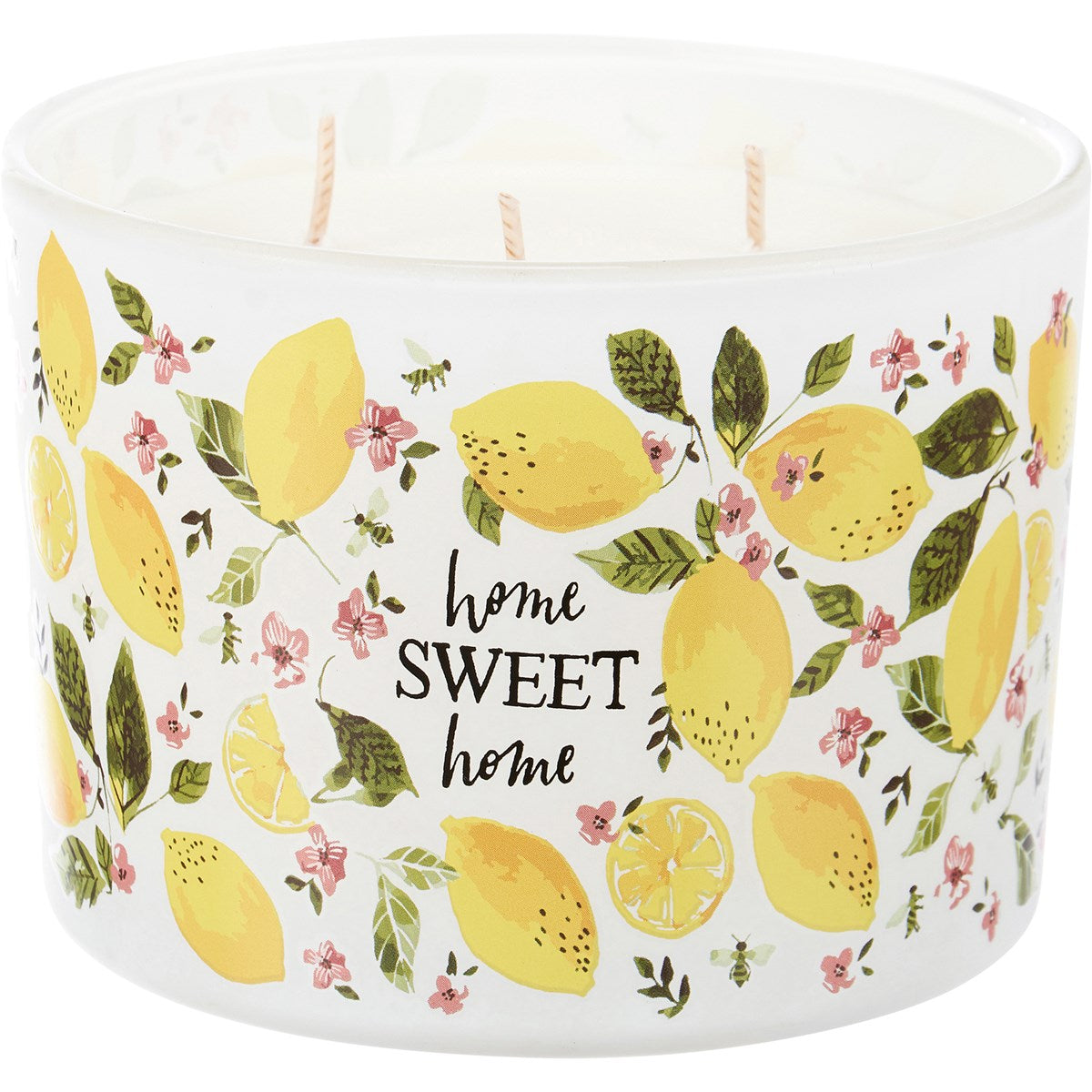 Home Sweet Home 14 oz Jar Candle Lemongrass Scent