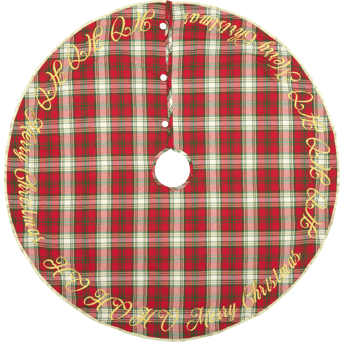 HO HO Merry Christmas 40" Tree Skirt