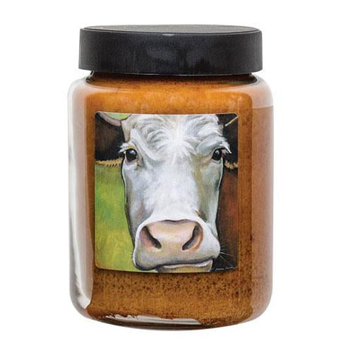 Cow Buttered Maple Syrup 26 oz Jar Candle