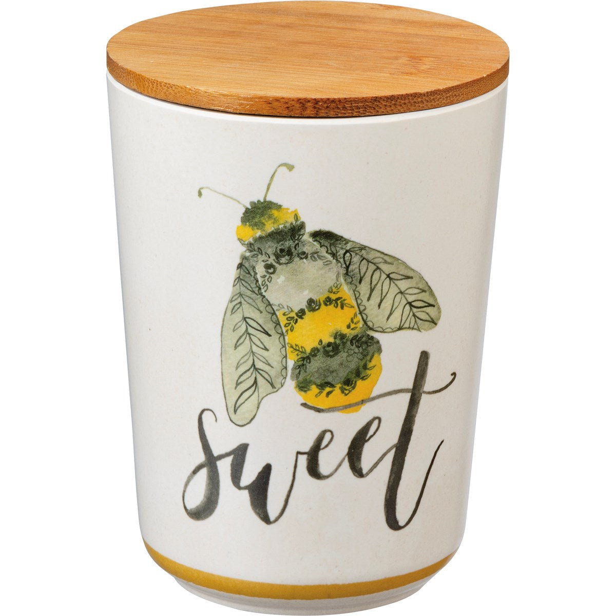 Set of 2 Bee Kind Sweet Humble Canister Set