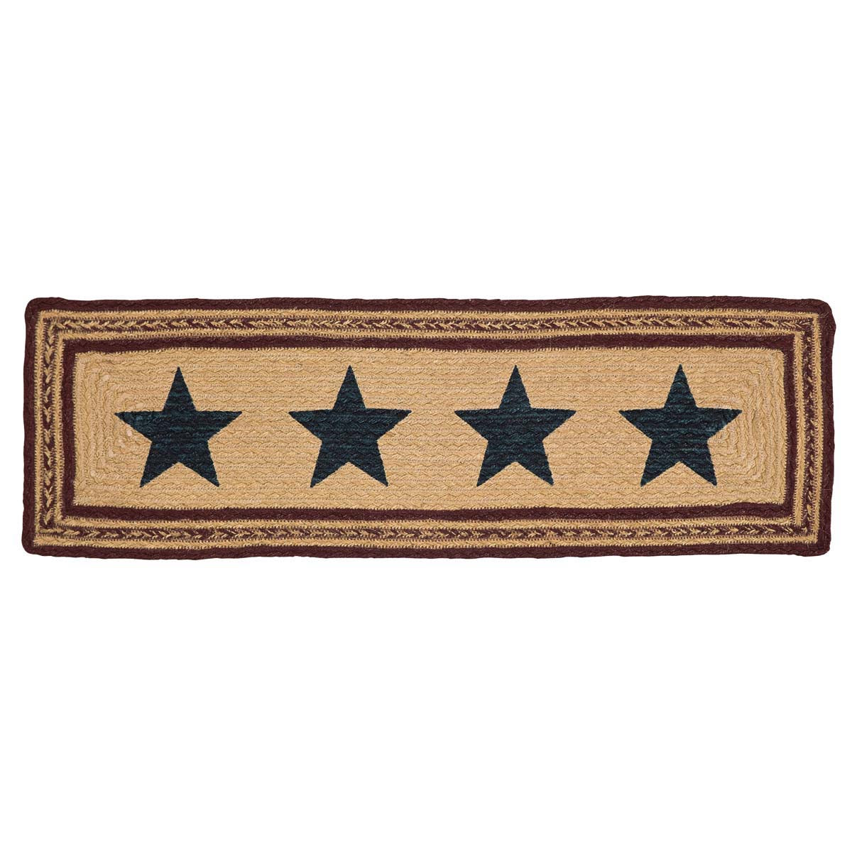 Potomac Jute Stencil Stars 8.5" Rectangle Star Tread