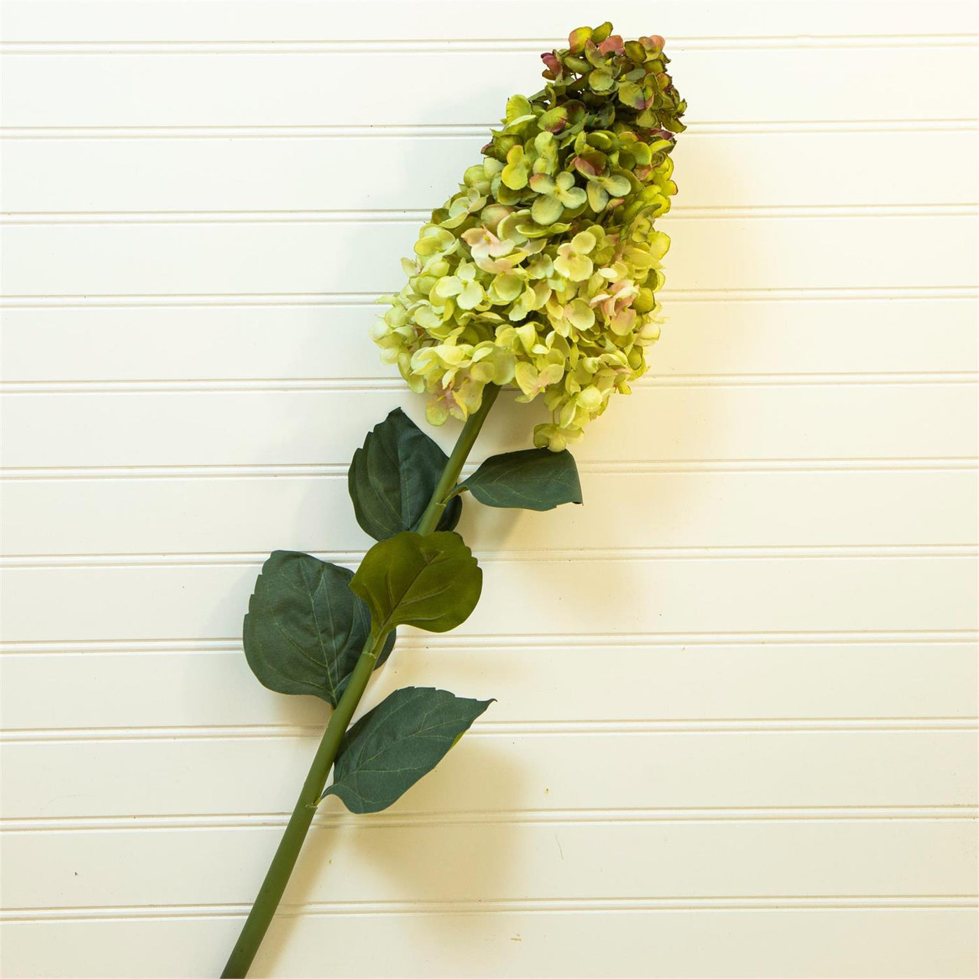 Green Cone Hydrangea 36" Faux Floral Stem