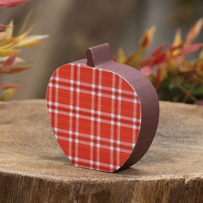 Mini Buffalo Plaid Apple Chunky Sitter