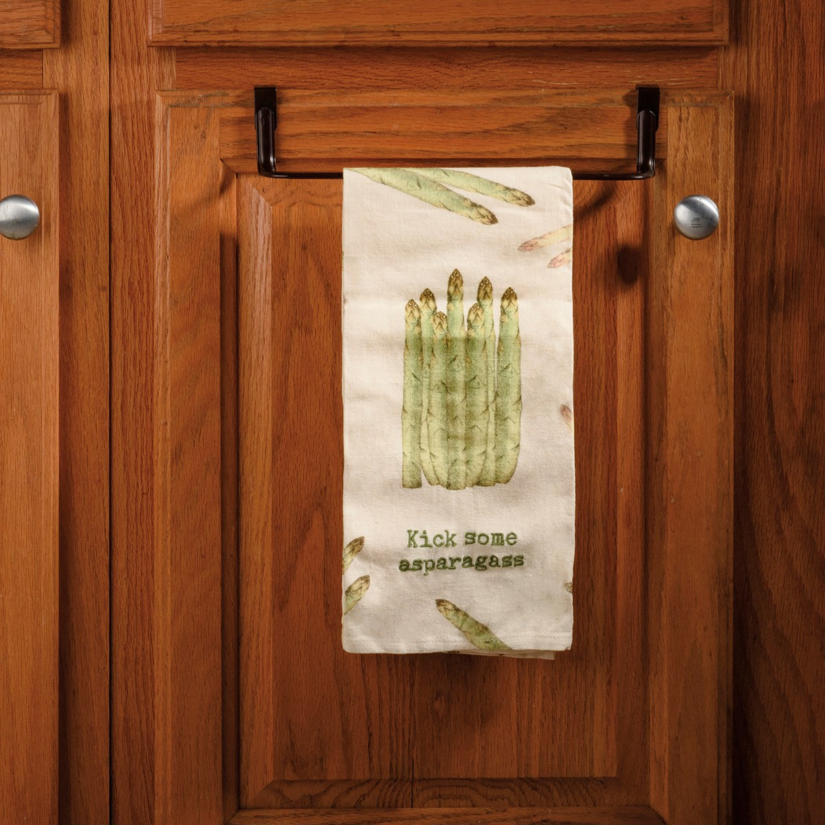Kick Some Asparagass Kitchen Towel