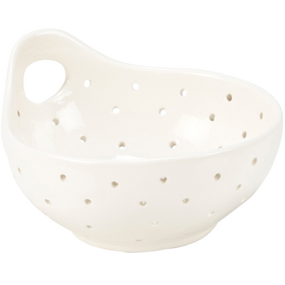 Farmhouse White Berry Bowl