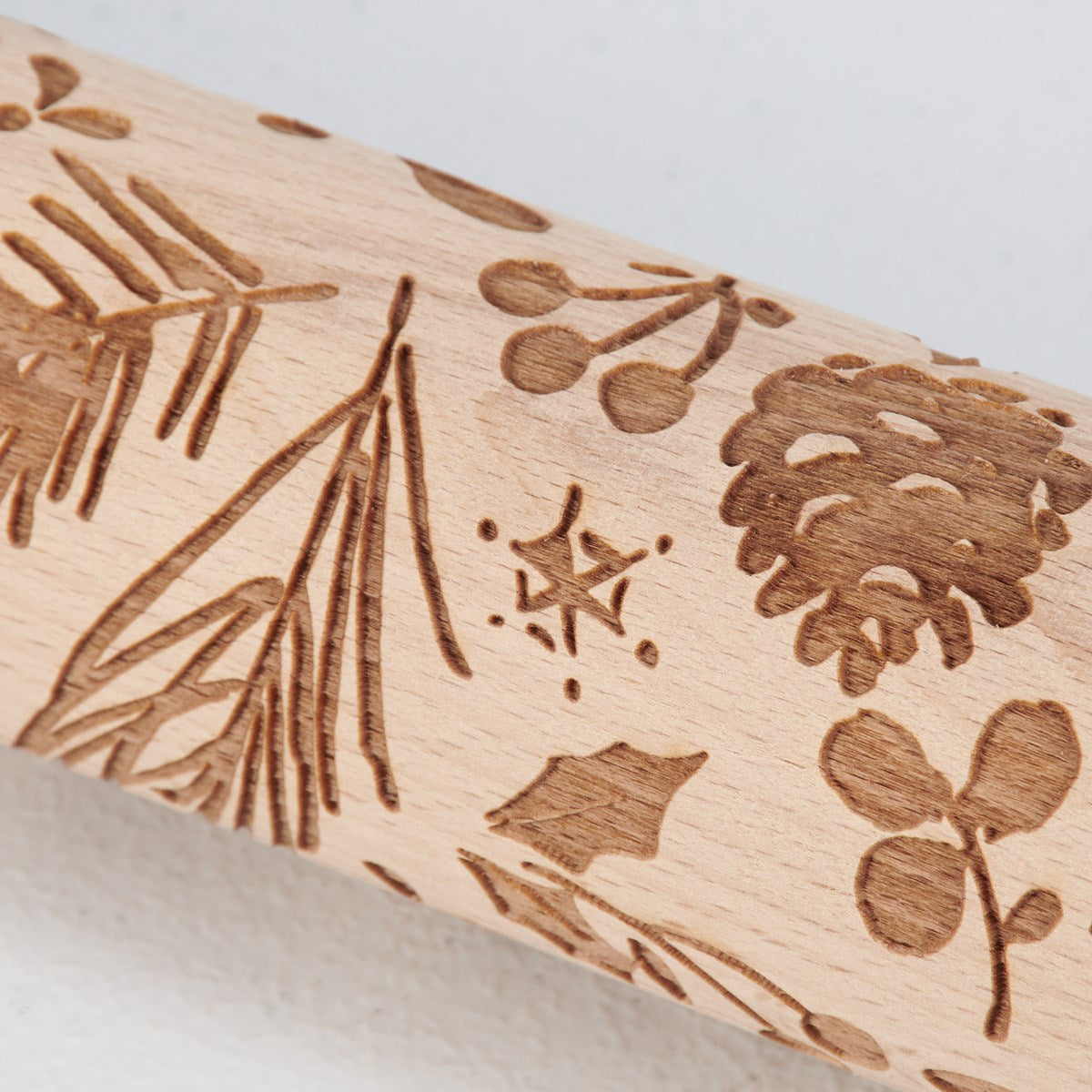 Christmas Greens Large Rolling Pin