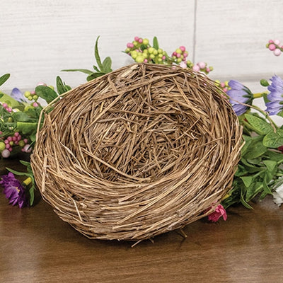 Natural Straw 5" Bird Nest