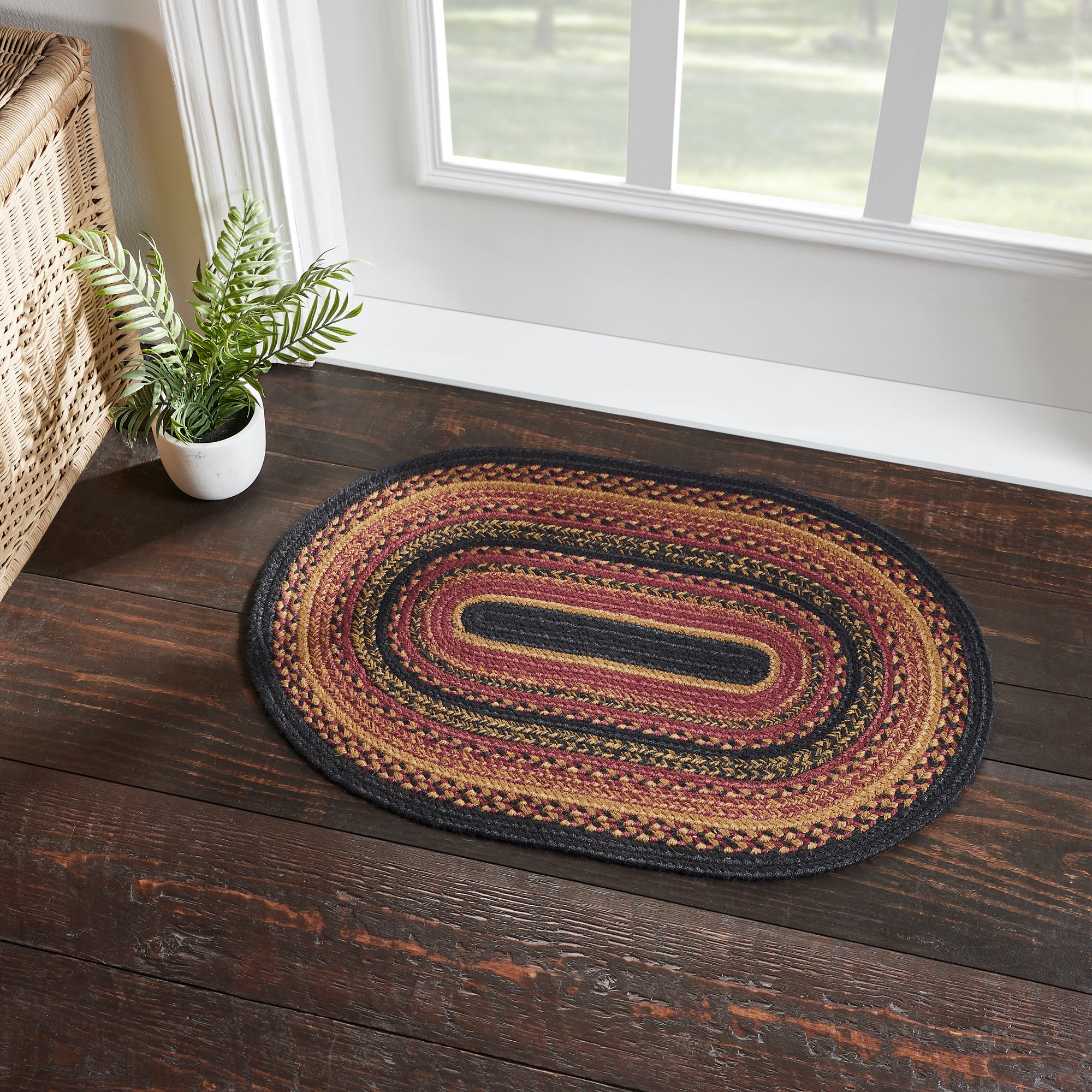 Heritage Farms Jute Rug Oval 20'' x 30'' – Blueberry Lane Shop