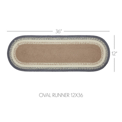 Finders Keepers 36" Oval Table Runner