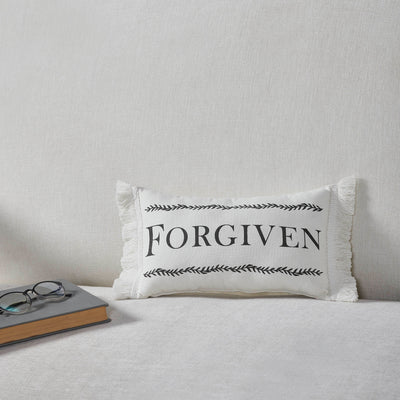 Forgiven 13" Small Accent Pillow