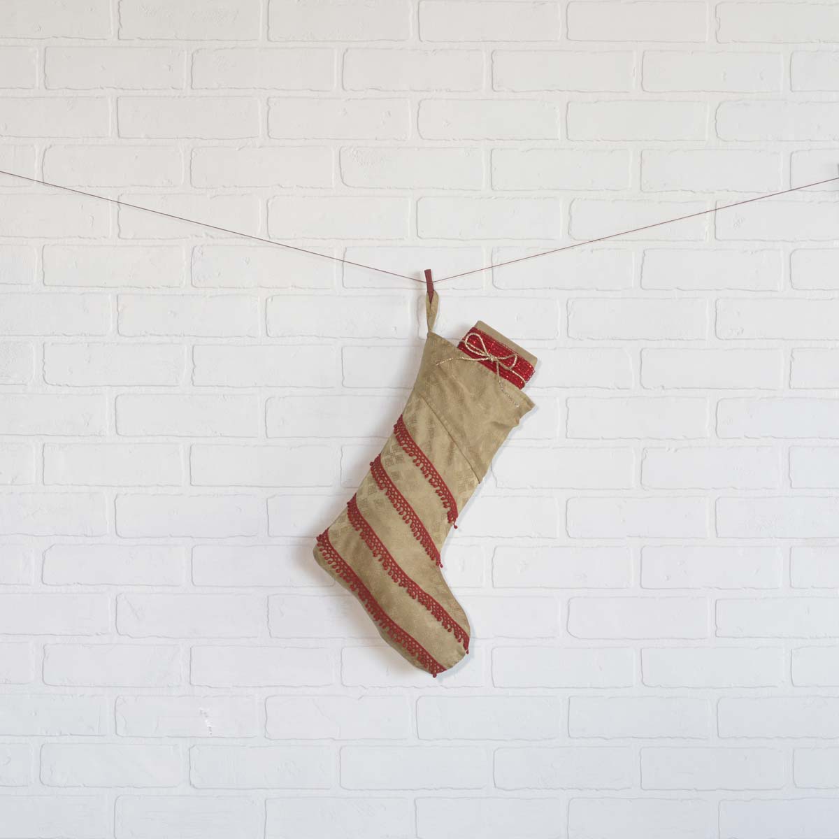 Revelry Jacquard Christmas Stocking 15"