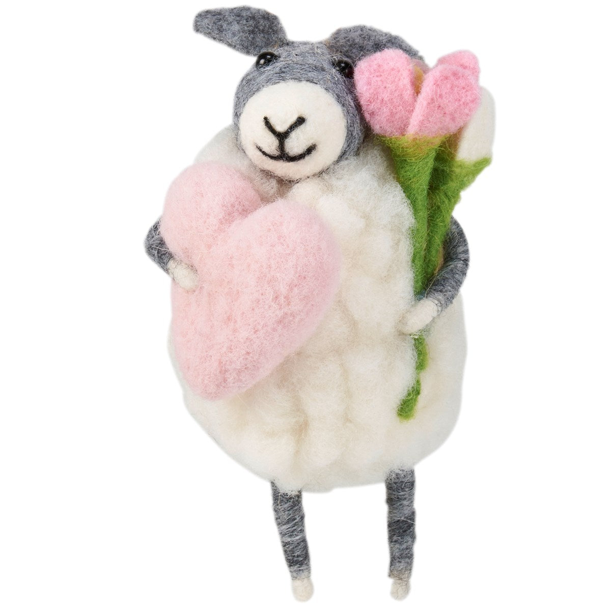 Love Lamb Felt Lil' Critter Figure
