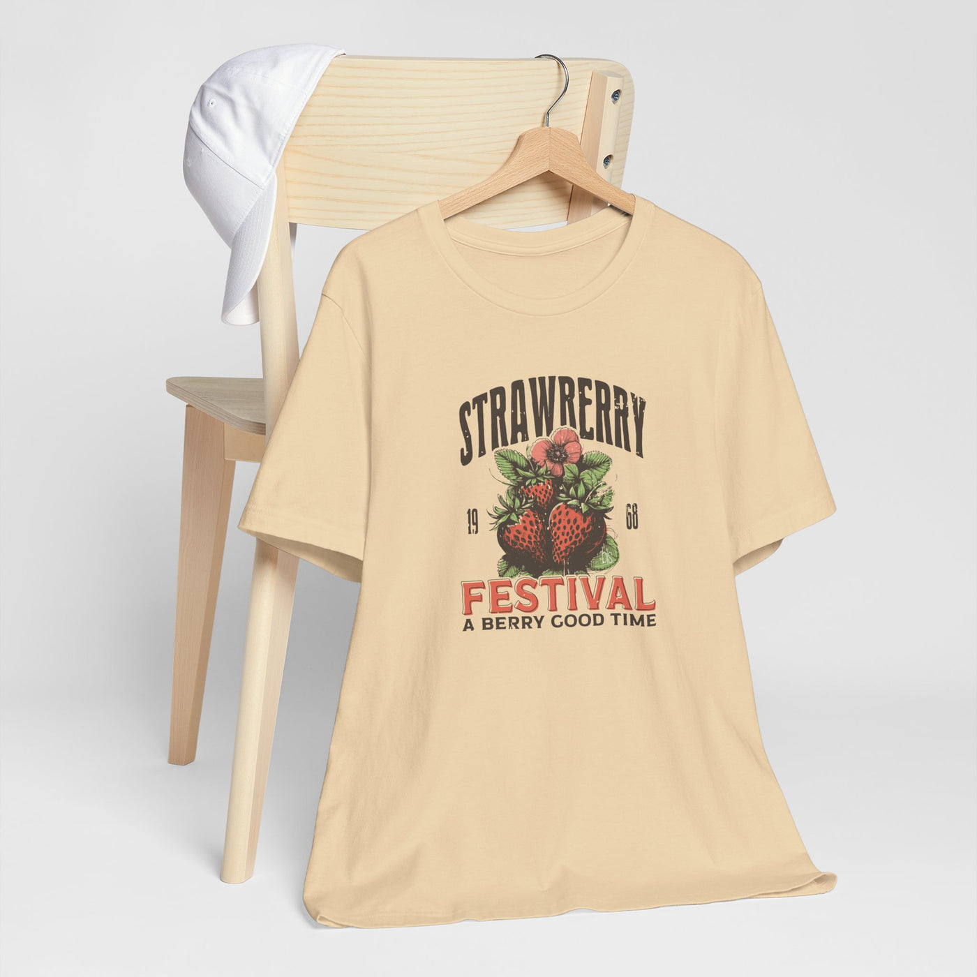 💙 Strawberry Festival Cozy T-Shirt