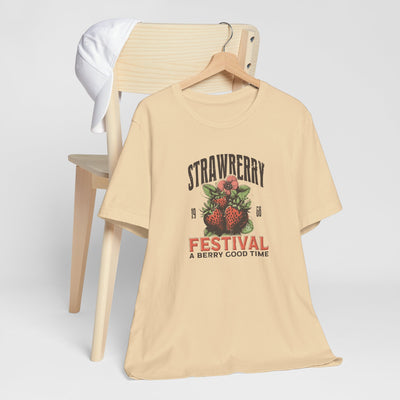 💙 Strawberry Festival Cozy T-Shirt
