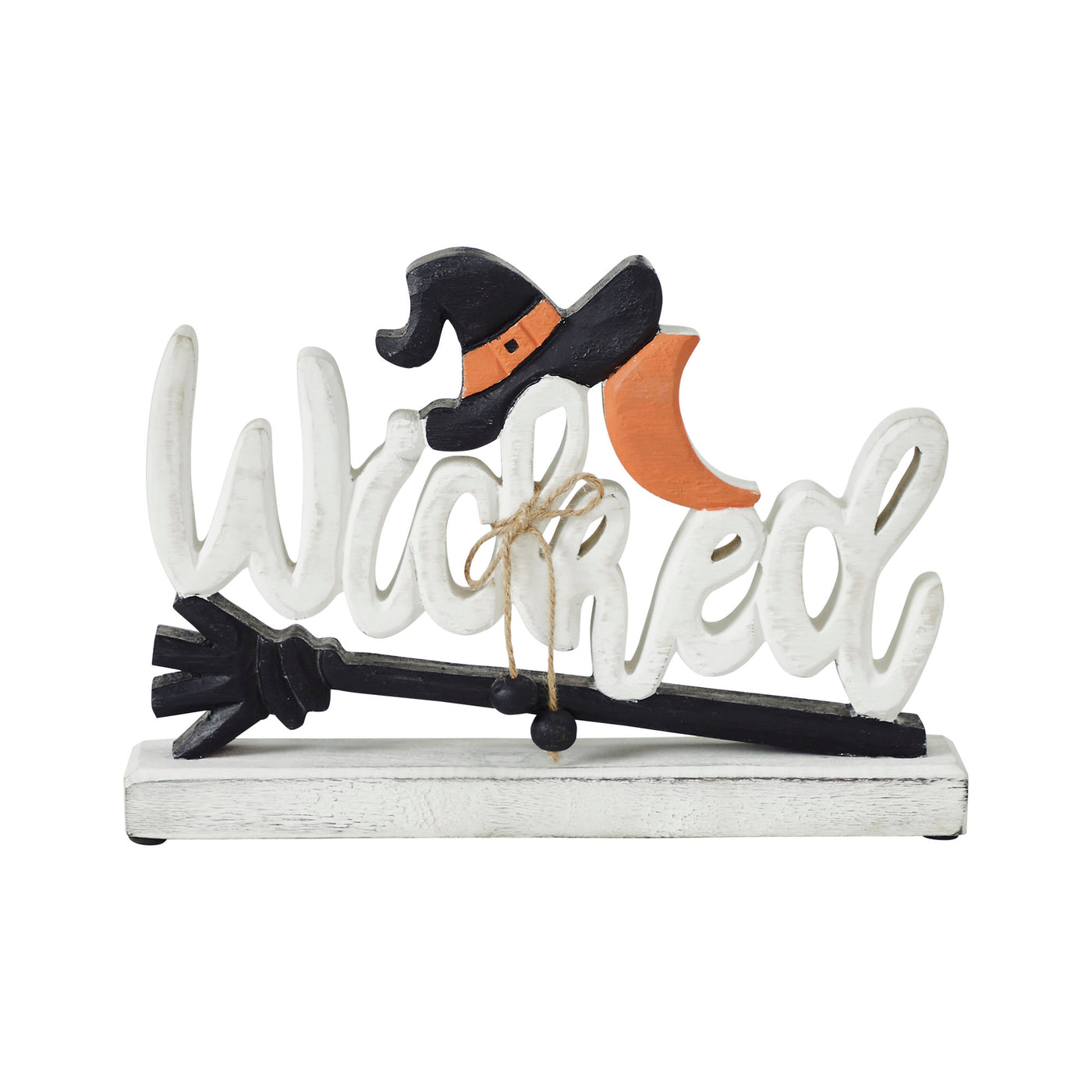 Wicked Witch Wooden Tabletop Decor Sign