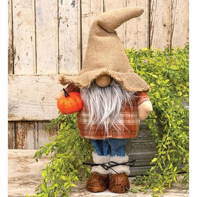 Sweater Weather Harvest 18" H Gnome Figure