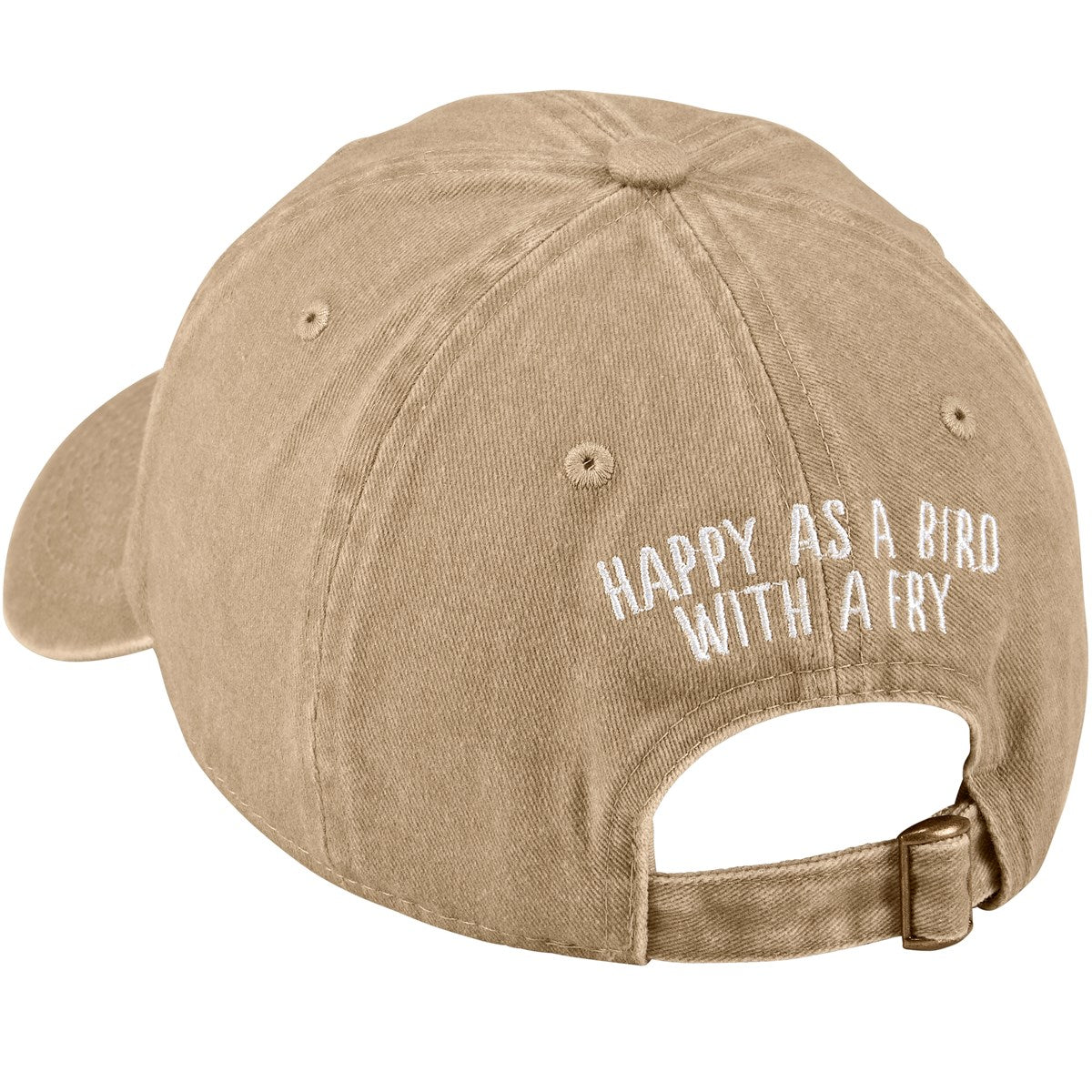 💙 Seagull Happy With A Fry Baseball Cap