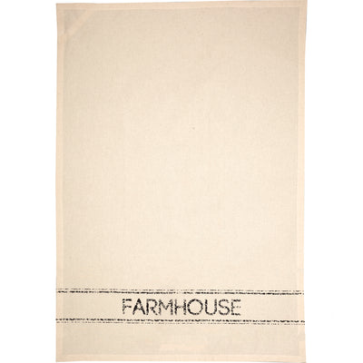 Farmhouse Muslin Unbleached Natural Tea Towel