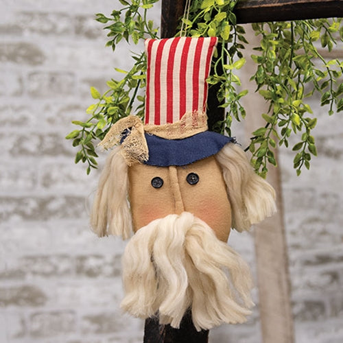 Uncle Sam Head Fabric Hanging