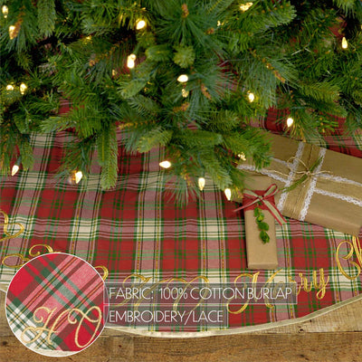 HO HO Merry Christmas 40" Tree Skirt