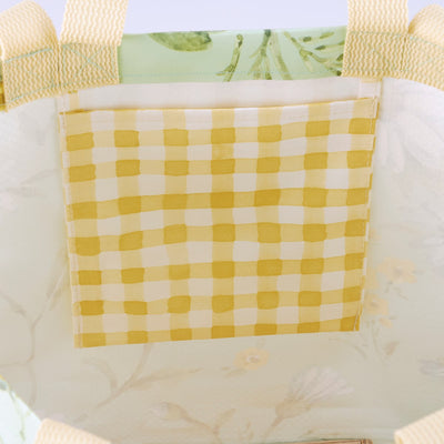 💙 Green Daisy Market Tote Bag