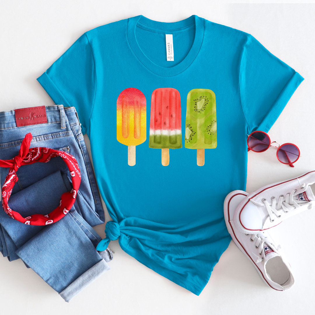 💙 Watermelon Ice Pop T-Shirt