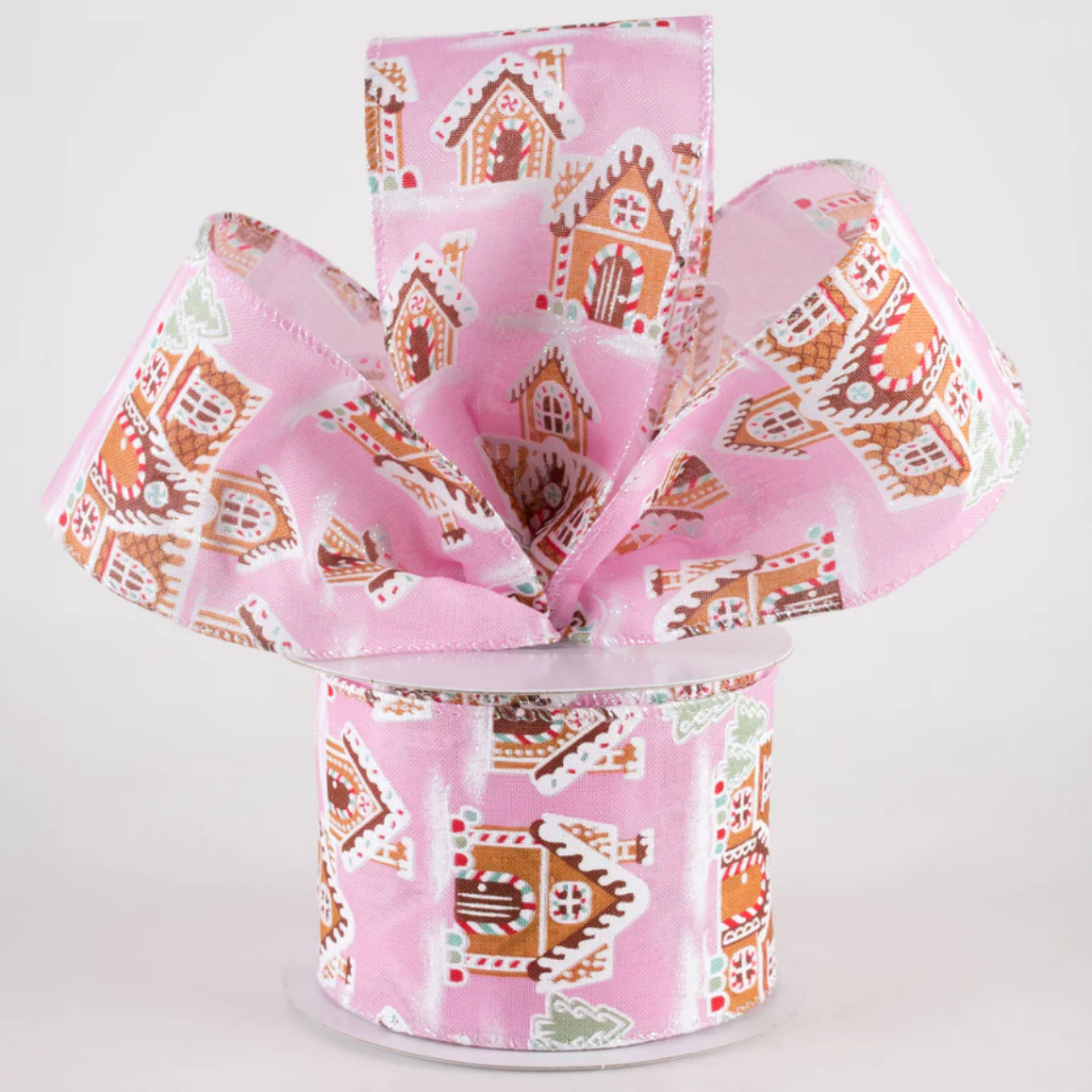 💙 Gingerbread Mansion House Pink Ribbon 2.5