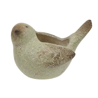 🐦 14 DAYS OF FEATHERED FRIENDS 🪺 Distressed Bird Resin Small Planter