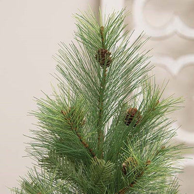 Forest Path Pine Faux Tree in Pail 18" H