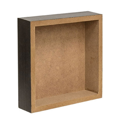 Trick Or Treat Black Ticking Stripe 6" Box Sign