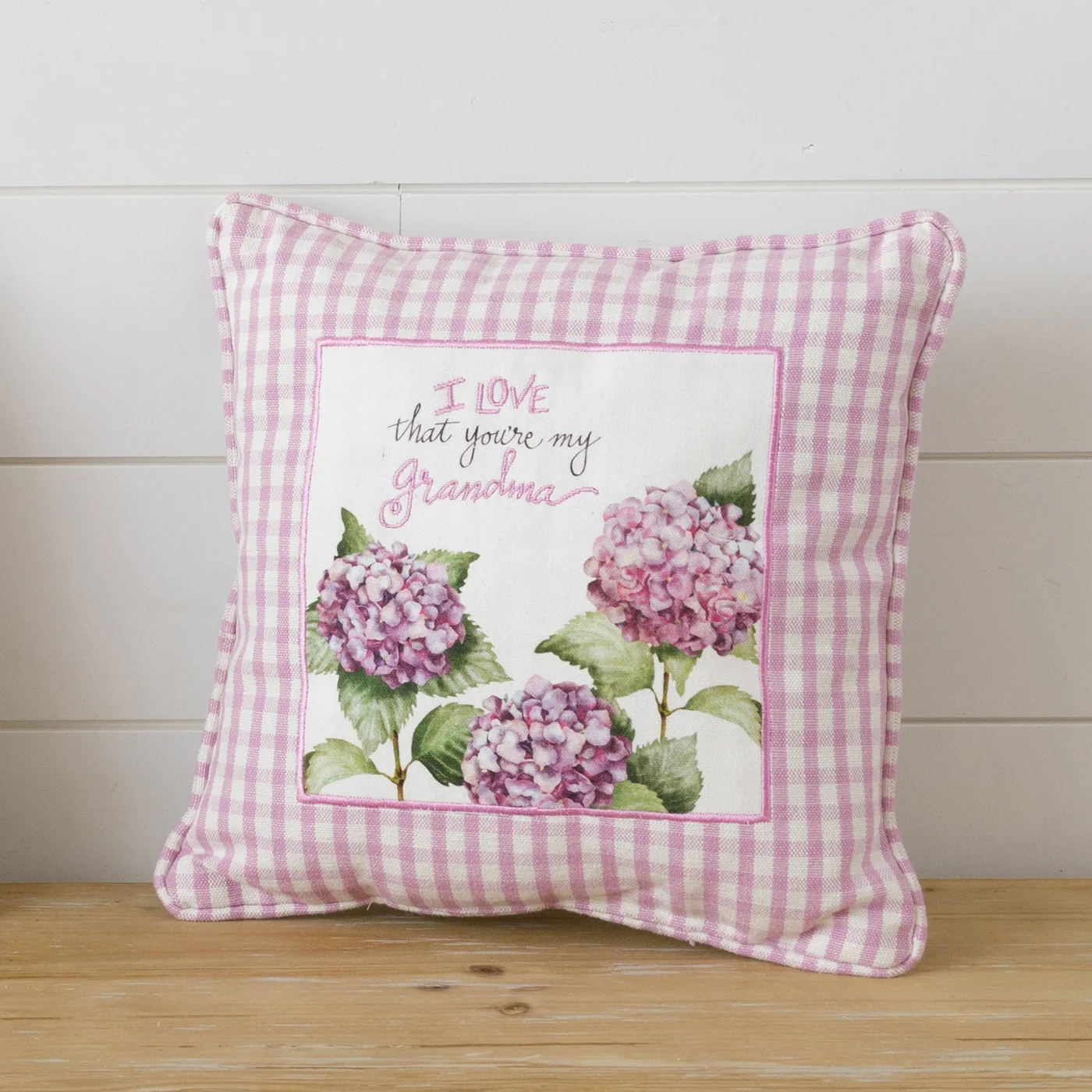 I Love That You're My Grandma 12" Floral Pillow