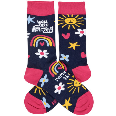 You Are Amazing Fun Novelty Socks